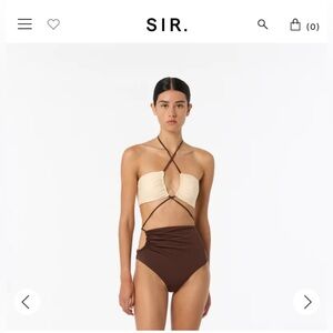 Sir The Label Bikini One Piece AUS Sz 0